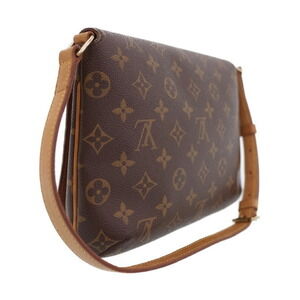 Louis Vuitton Tango Short Bag Brown Musette Leather Shoulder Monogram